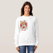 Herz der Füchsin Sweatshirt (Vorne ganz)
