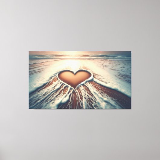 "Herz der Gnade" Leinwanddruck (Vorderseite)