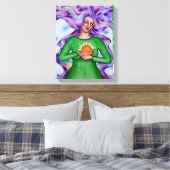 Herz der Heilung 3 von Rita Loyd Leinwanddruck (Insitu (Schlafzimmer))