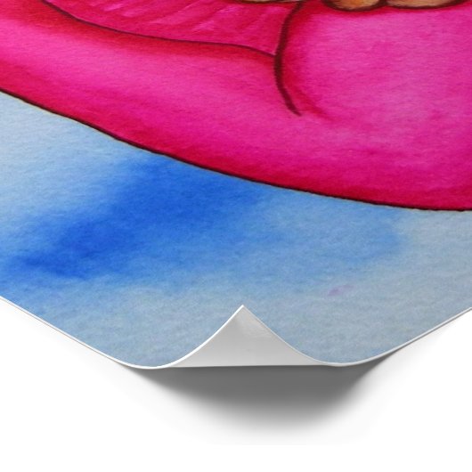 Herz der Heilung Poster (Ecke)