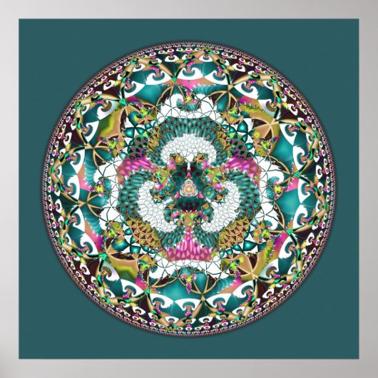 Herz der Kapitulation Mandala 13 Poster (Vorne)