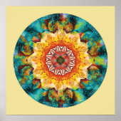 Herz der Kapitulation Mandala 4 Poster (Vorne)