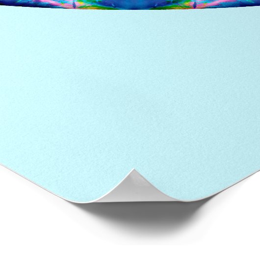 Herz der Kapitulation Mandala 5 Poster (Ecke)