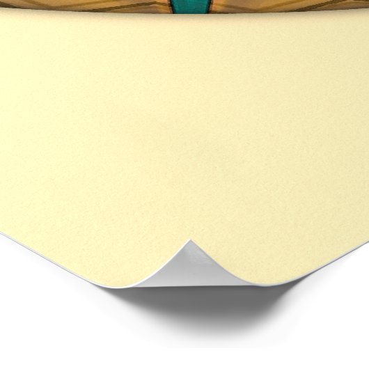 Herz der Kapitulation Mandala 6 Poster (Ecke)