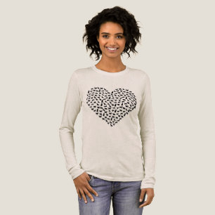 Herz der Katzen T-Shirt Tri-Blend Shirt