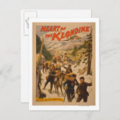 Herz der Klondike - Across Chilkoot Pass Postkarte (Vorne/Hinten)