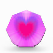 Herz der Liebe Fotoblock (Vorderseite)