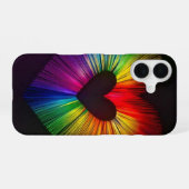 Herz der Liebe iPhone 16 Hülle (Rückseite (Horizontal))