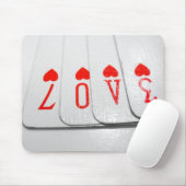 Herz der Liebe Mousepad (Mit Mouse)