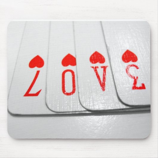 Herz der Liebe Mousepad (Vorne)