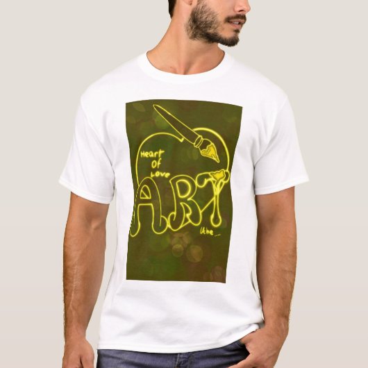 Herz der Liebe T-Shirt (Vorderseite)