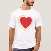 Herz der Liebe T-Shirt (Vorderseite)