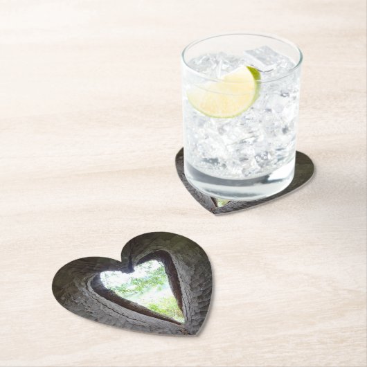 Herz der LIEBE Tree Untersetzer (Vor Ort)