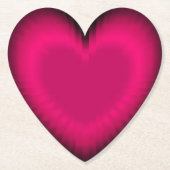 Herz der Liebe Untersetzer (Vorderseite)
