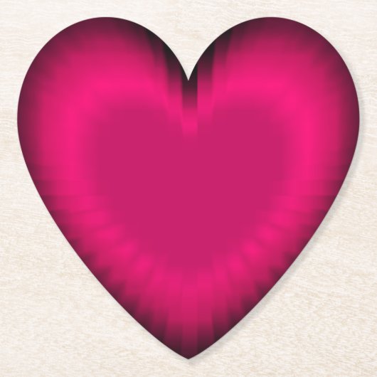 Herz der Liebe Untersetzer (Vorderseite)