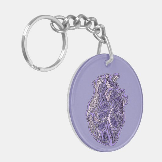 Herz der Liebenden Schlüsselanhänger (Vorderseite links)