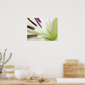 Herz der Lily Fine Art Floral Fotografie Poster (Küche)