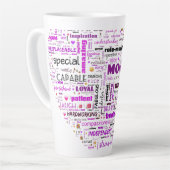 Herz der Mama Milchtasse (Linke Ecke)