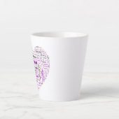 Herz der Mama Milchtasse (Vorderseite)