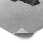 Herz der Materie, Rote Rose Herz Poster (Ecke)