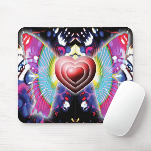 Herz der Maus von Glys Mousepad (Mit Mouse)