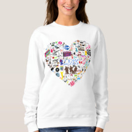 Herz der Musik Sweatshirt