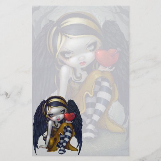 "Herz der Nägel" Briefpapier (Vorderseite)