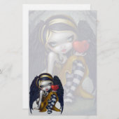 "Herz der Nägel" Briefpapier (Vorne/Hinten)