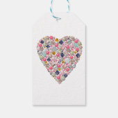 Herz der Perlen, Herz Geschenkanhänger (Rückseite)