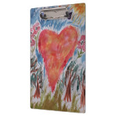 Herz der Planeten-Zwischenablage Klemmbrett (Links)