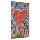 Herz der Planeten-Zwischenablage Klemmbrett (Rechts)