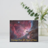 Herz der Postkarte Orion (Stehend Vorderseite)