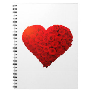 HERZ DER ROSE NOTIZBLOCK