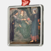 Herz der Rose Ornament Aus Metall (Links)