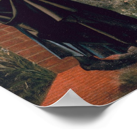 Herz der Rose Poster (Ecke)