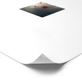 Herz der Rose Poster (Ecke)