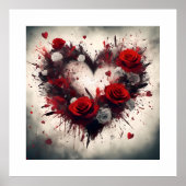 Herz der Rose Poster (Vorne)