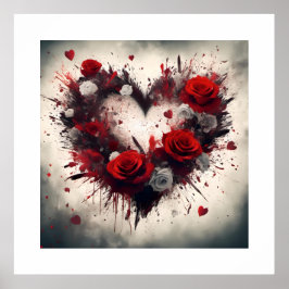 Herz der Rose Poster