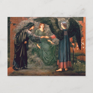 Herz der Rose Postkarte