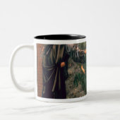 Herz der Rose Zweifarbige Tasse (Links)