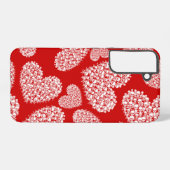Herz der Schädel Samsung Galaxy Hülle (Rückseite (Horizontal))