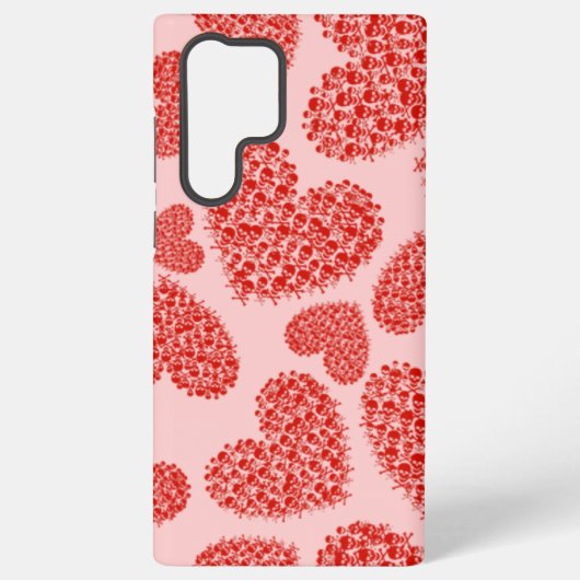 Herz der Schädel Samsung Galaxy Hülle (Rückseite)