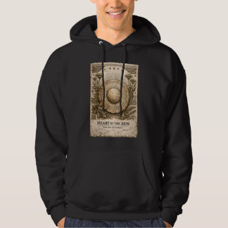 Herz der Sonne | Sonnenscheibe | Altes Afrika Hoodie