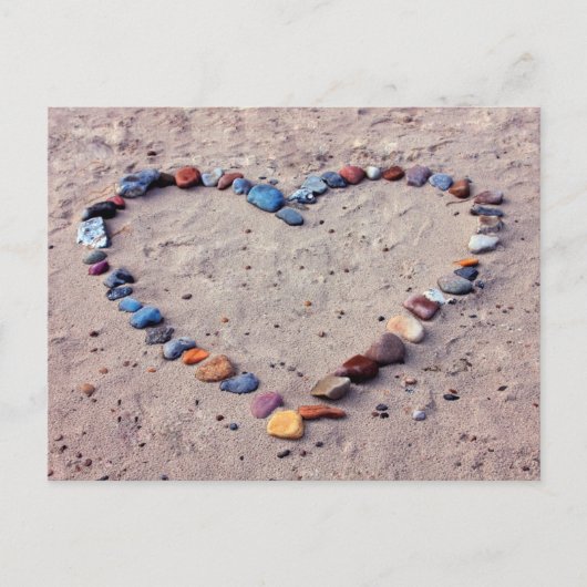 Herz der Steine Postkarte (Vorderseite)