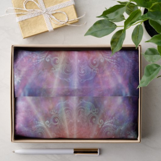 Herz der Strahlungs-H034 Seidenpapier (Geschenk)