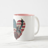 Herz der Tasse der Freiheit (VorderseiteRechts)