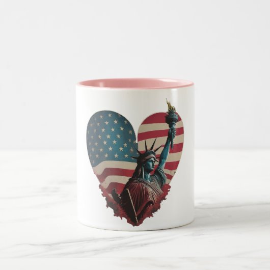 Herz der Tasse der Freiheit (Mittel)