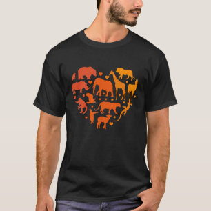 Herz der Tiere, Geschenk für Tierliebhaber T-Shirt