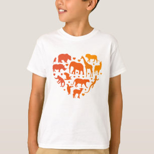Herz der Tiere, Geschenk für Tierliebhaber T-Shirt