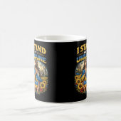 Herz der Ukraine Kaffeetasse (Mittel)